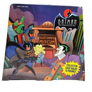1994 Batman The Animated Series‎ Collector Case DC Toy Action Figure Holder Tray